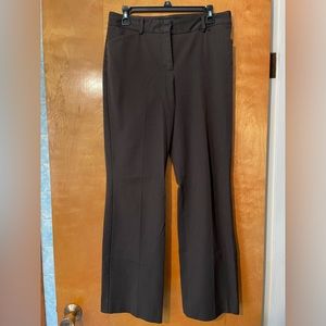 Brown Curvy Talbots Pants Boot Cut Flare